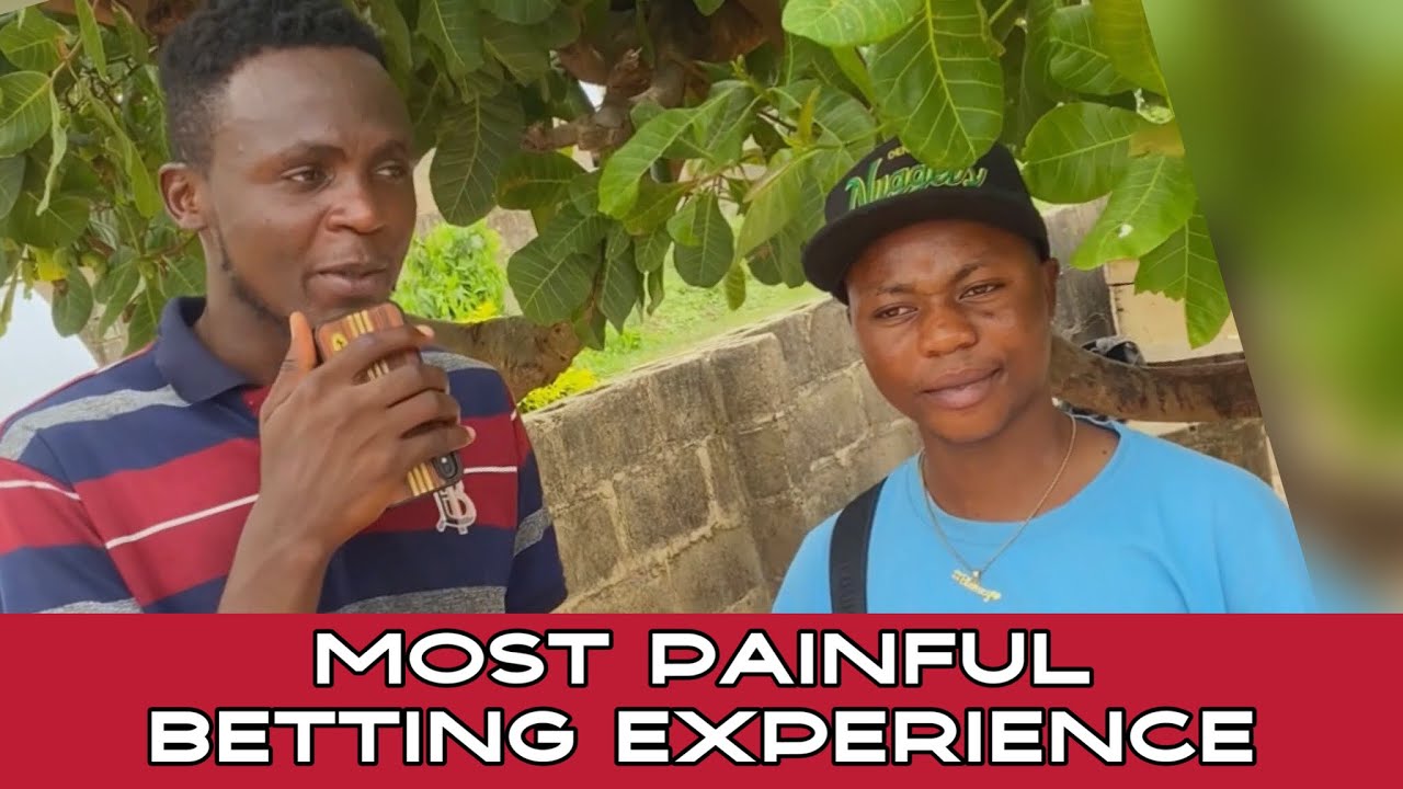 Most painful betting Experience ( he said he has slept cell for two days cus of bet) w/ @blemzy01