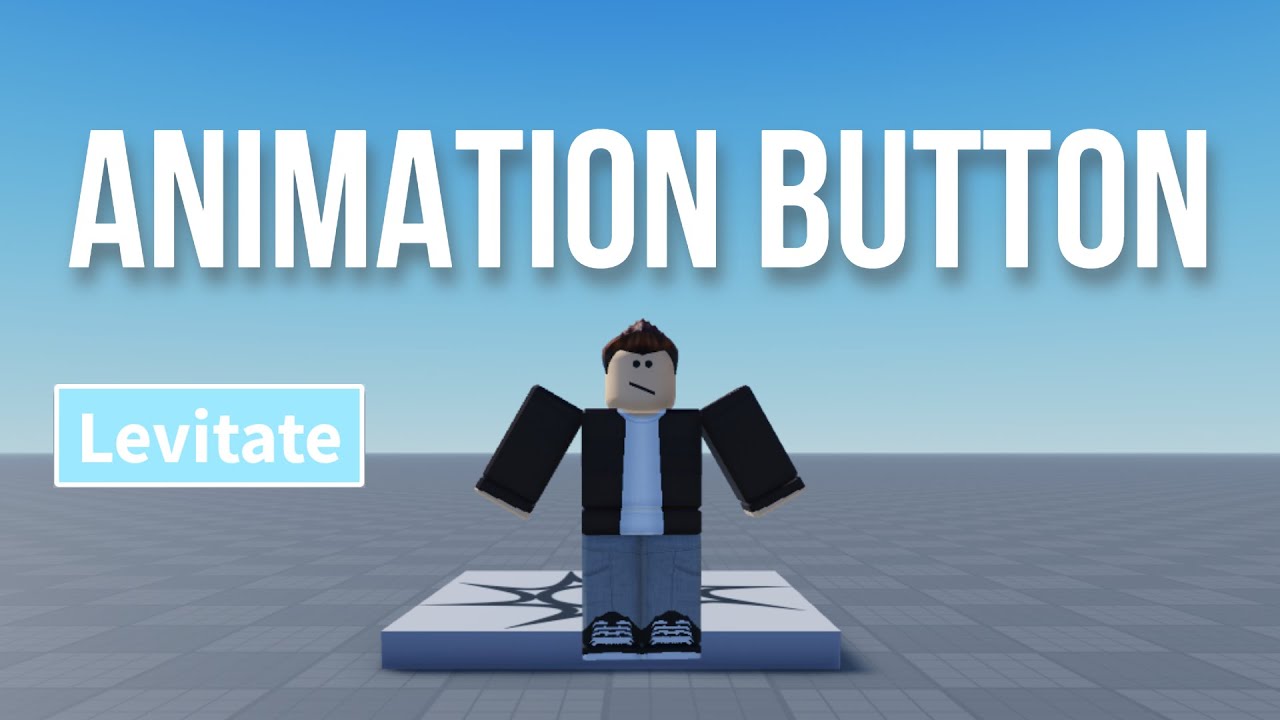 How To Make A Button That Plays An Animation | Roblox Studio