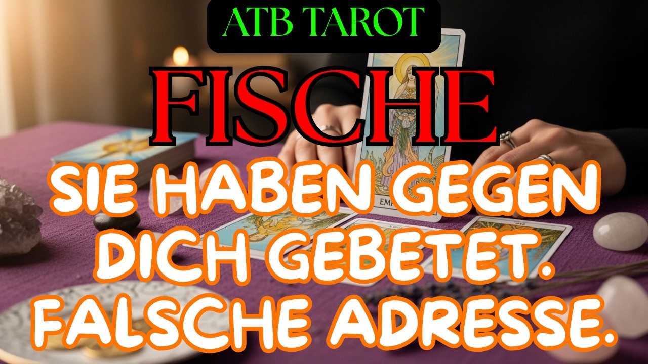 FISCHE: Jemand betet dafür, dass du arm allein bleibst aber das Universum hat heute alles umgekehrt