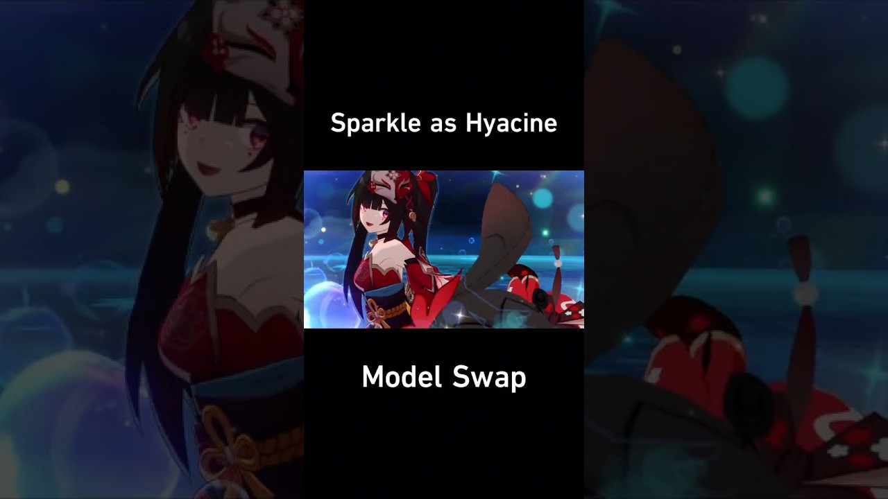 Sparkle as Hyacine | Honkai Star Rail Model Swap