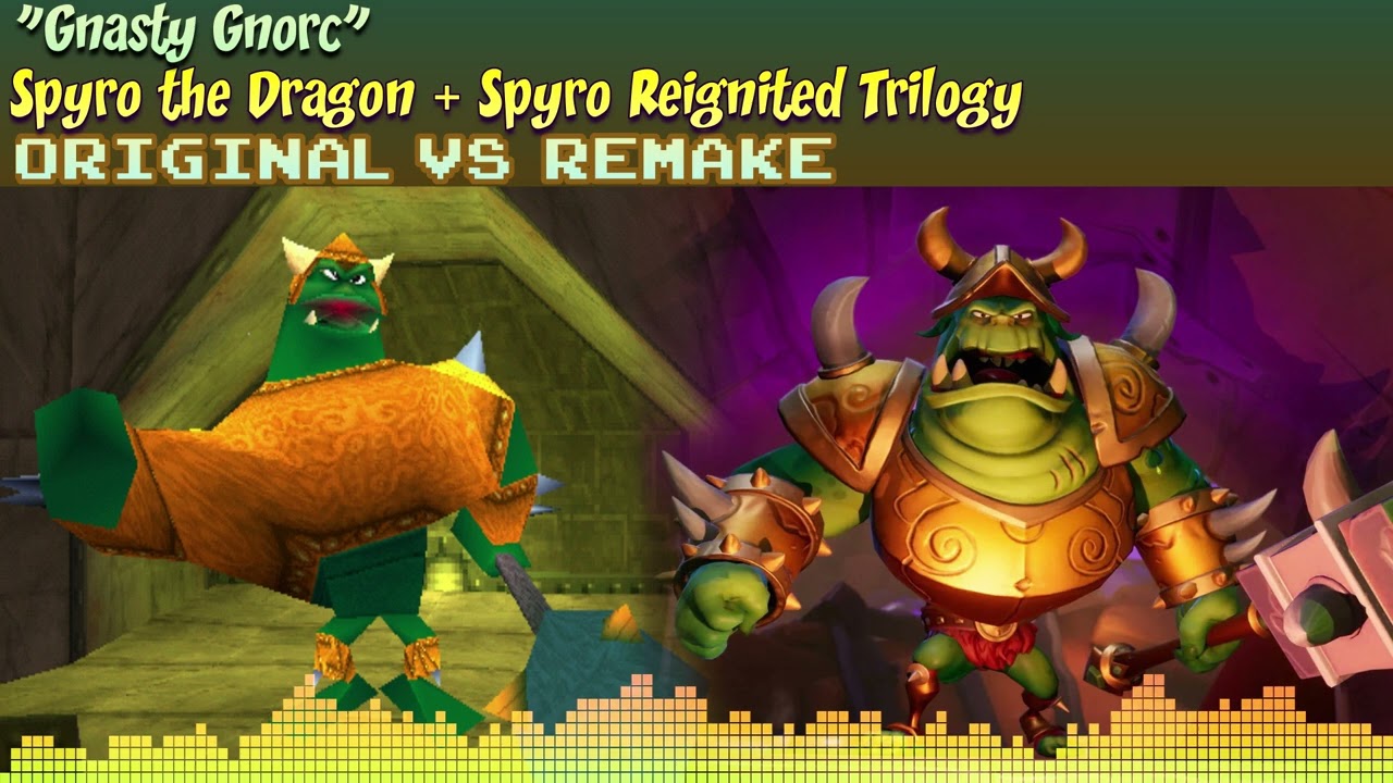 &spades; [Original + Reignited Trilogy] Spyro 1 MASHUP &mdash; Gnasty Gnorc