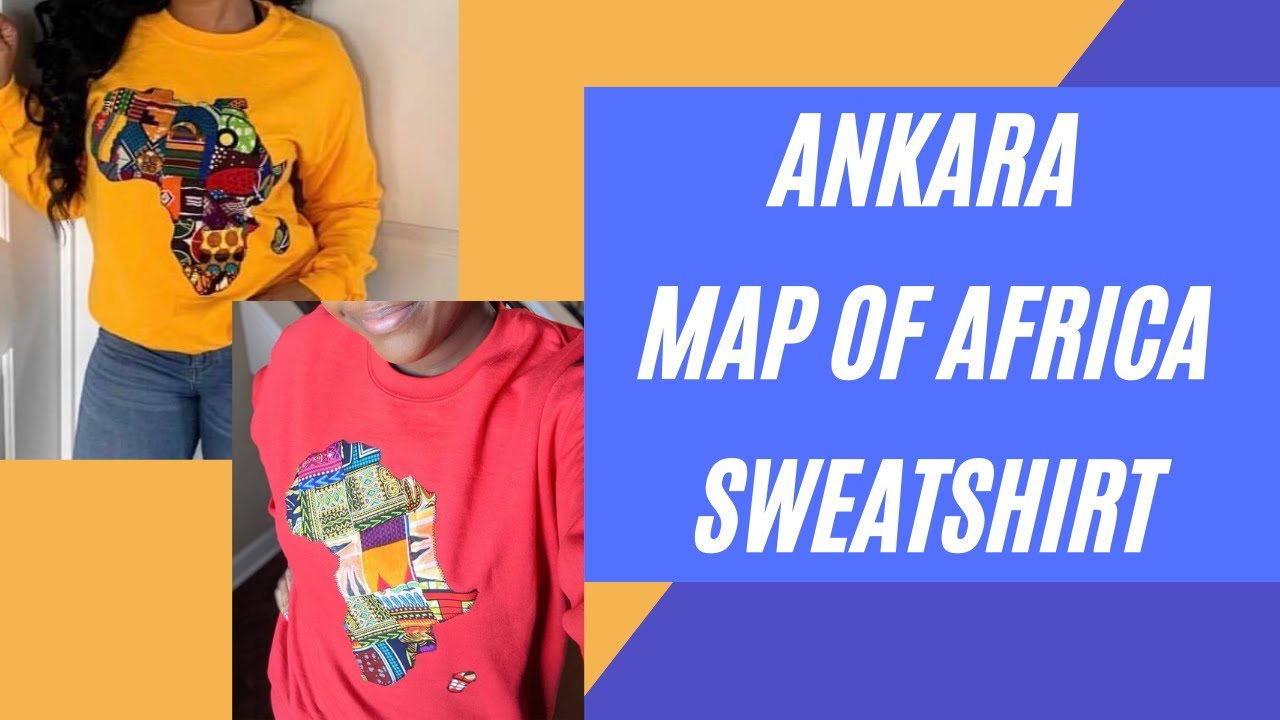 How to Make a Map of Africa Sweatshirt