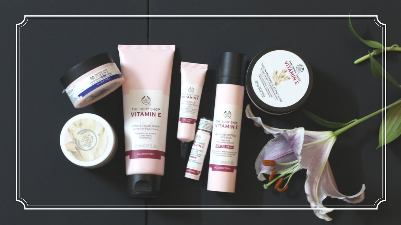 The Body Shop Vitamin E range- Review | #RituRajput