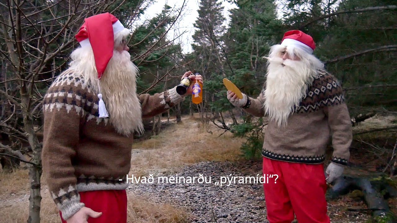 Jólasveinarnir undirbúa kvöldmat