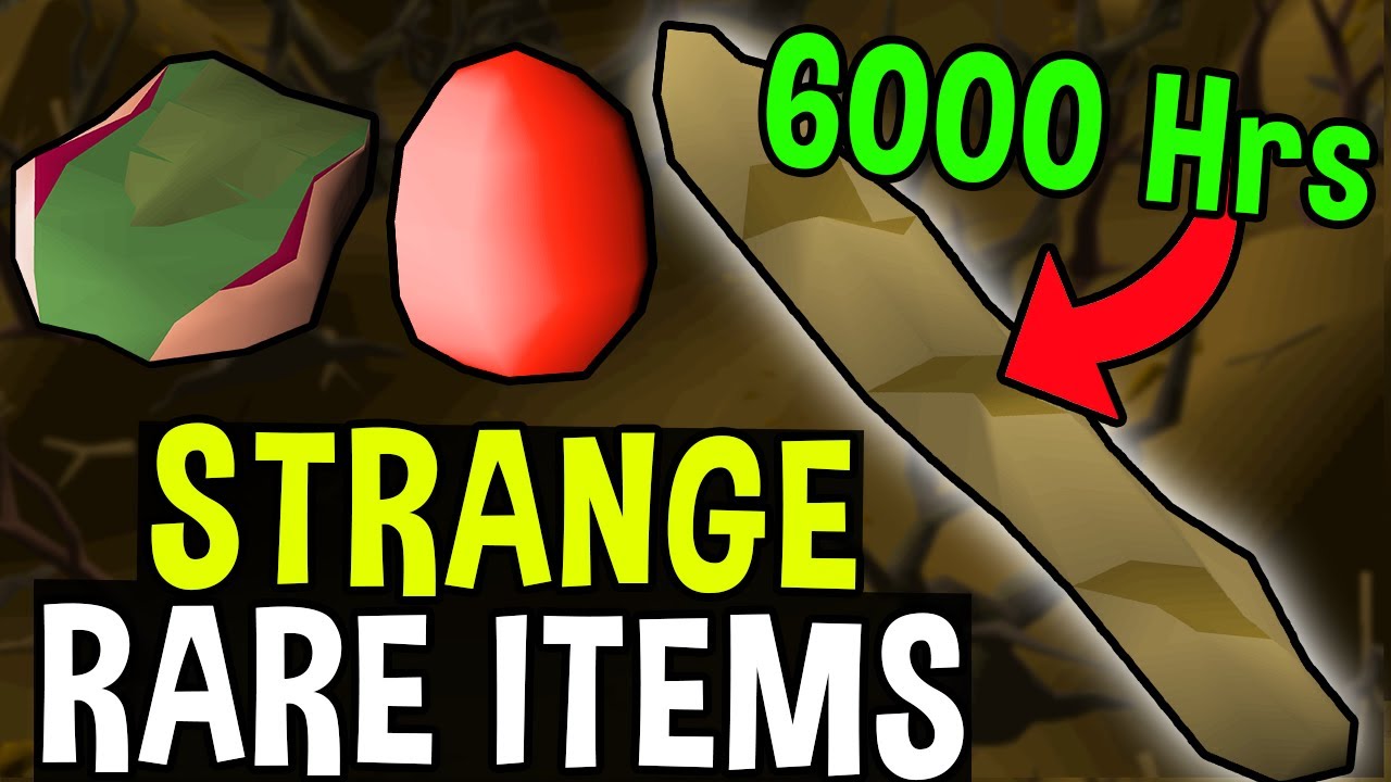 5 Weird Items you Wouldn't Expect to be this Rare! [OSRS]