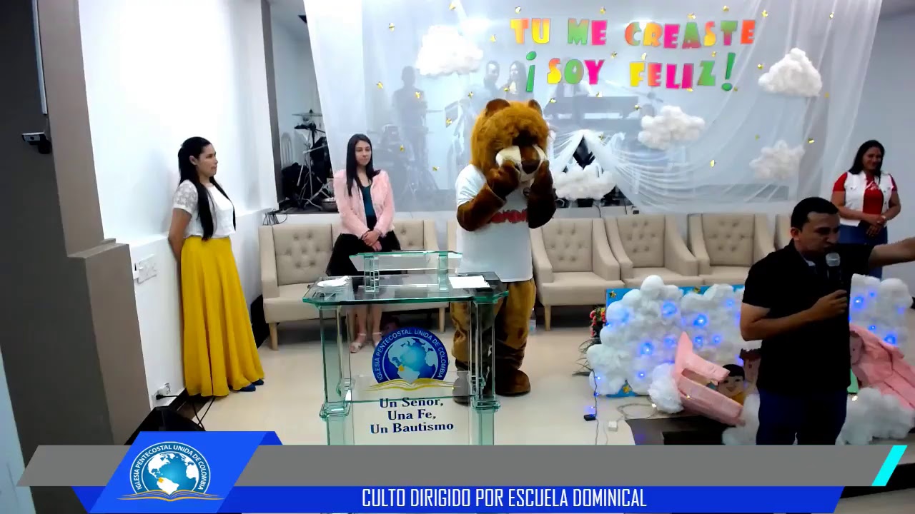 Culto dirigido por escuela dominical IPUC CAFETAL BELLO