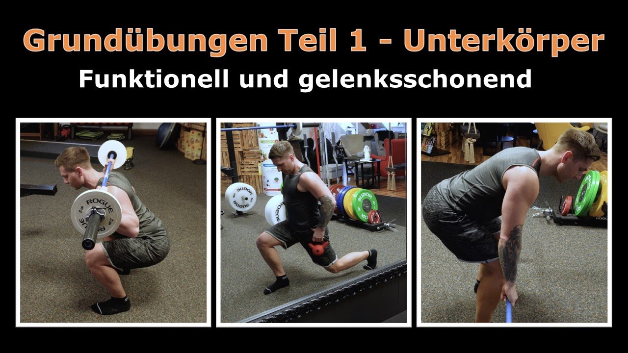 Grundübungen Teil 1: Unterkörper - funktionell und gelenksschonend