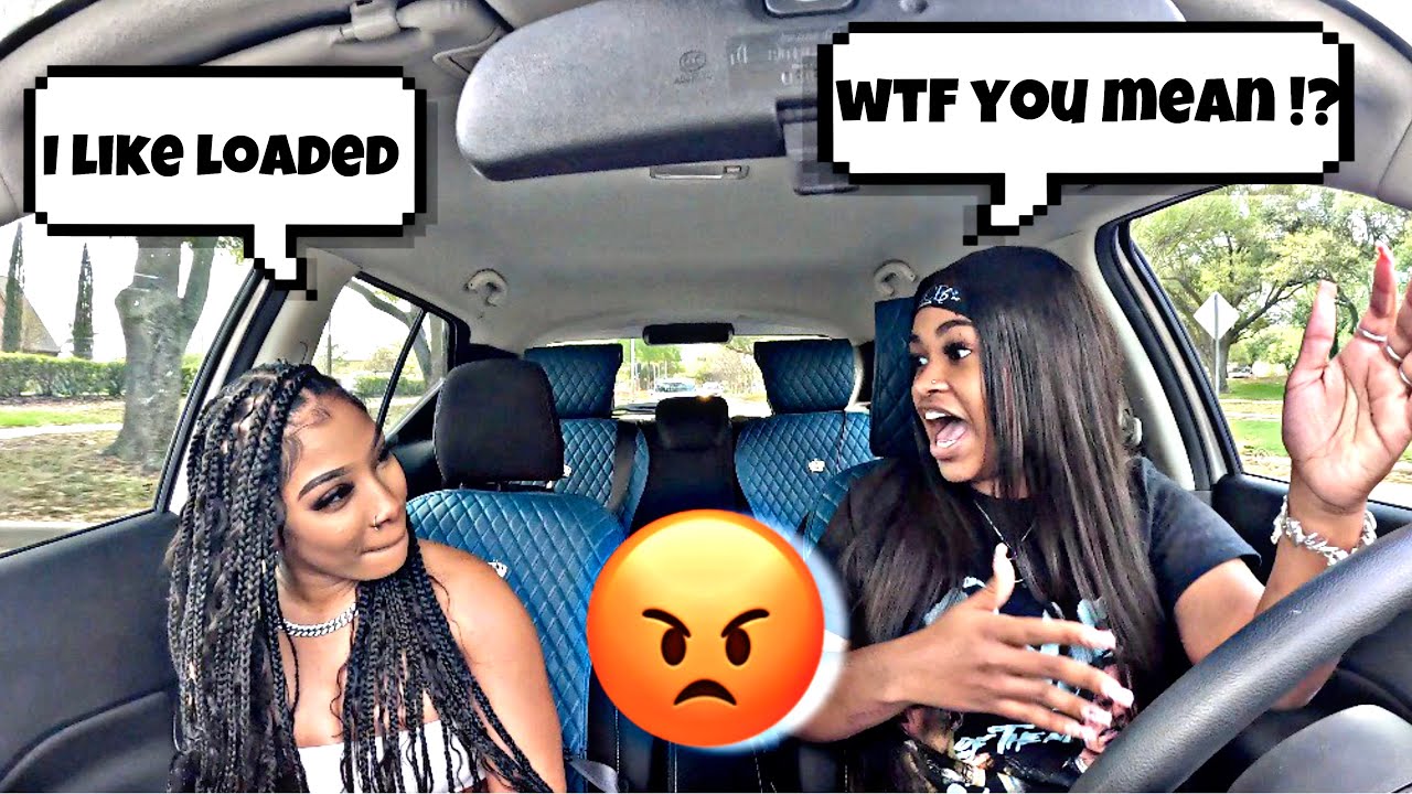 TELLING JALECE I HAVE A CRUSH ON LOADED TO GET HER REACTION *SHE PUT ME OUT THE CAR