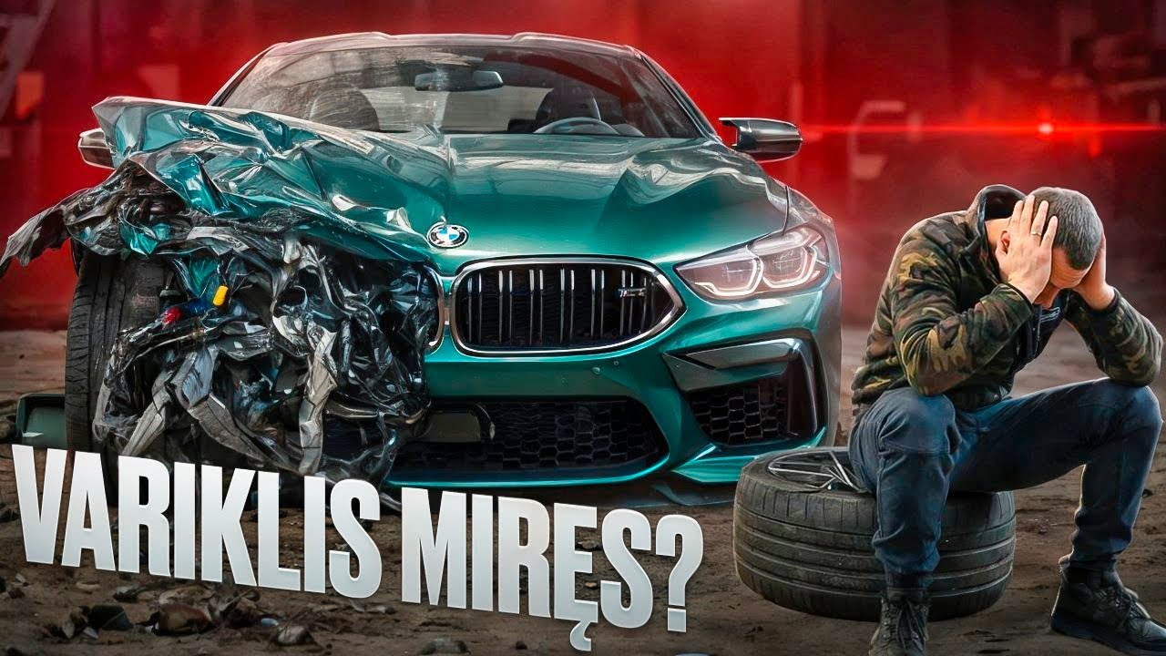BMW M8 defektacija – geros ar blogos naujienos? Ar šis projektas kainuos 70 000 €?