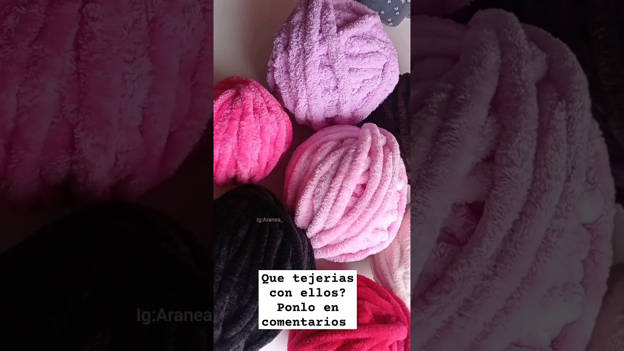 ¿Tú que tejerías con este estambre grueso chunky?