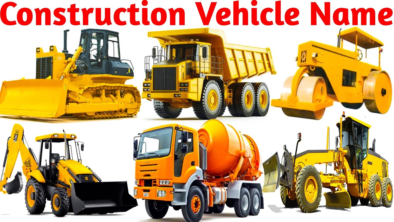 Construction machine name learning video hindi medium 🤑🤑kids education video learning bulldozer mach