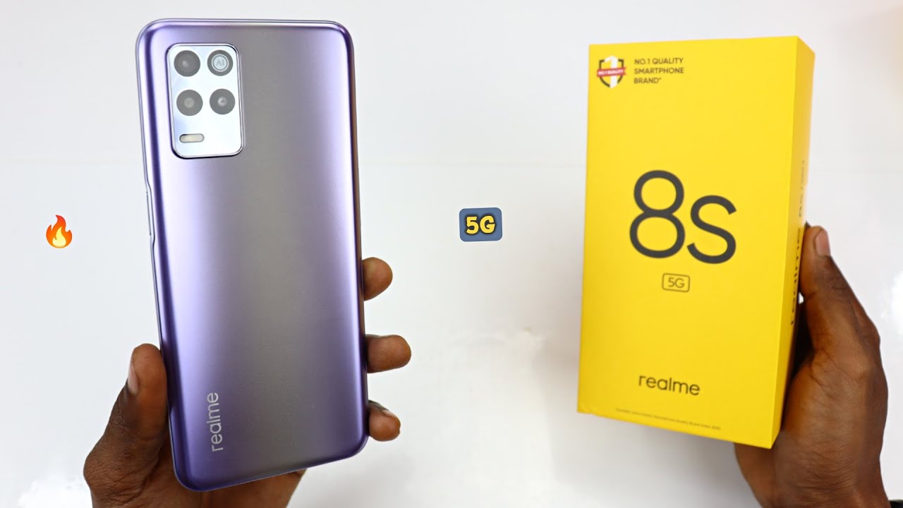 Realme 8s 5G Unboxing Flipkart Retial Unit |Dimensity 810-Universe Purple|