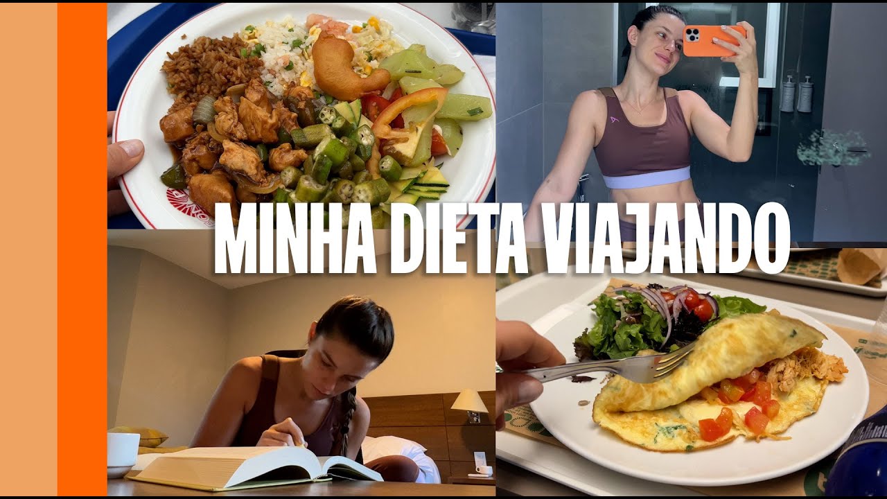 EMAGRECI MESMO VIAJANDO COM ESSA ALIMENTAÇÃO