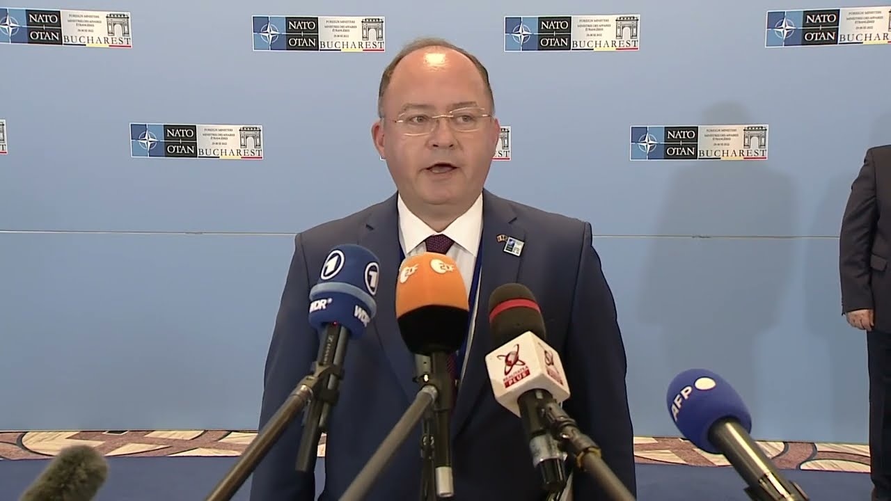 Doorstep statement by the Minister of Foreign Affairs of Romania @meeting  of NATO Foreign Ministers