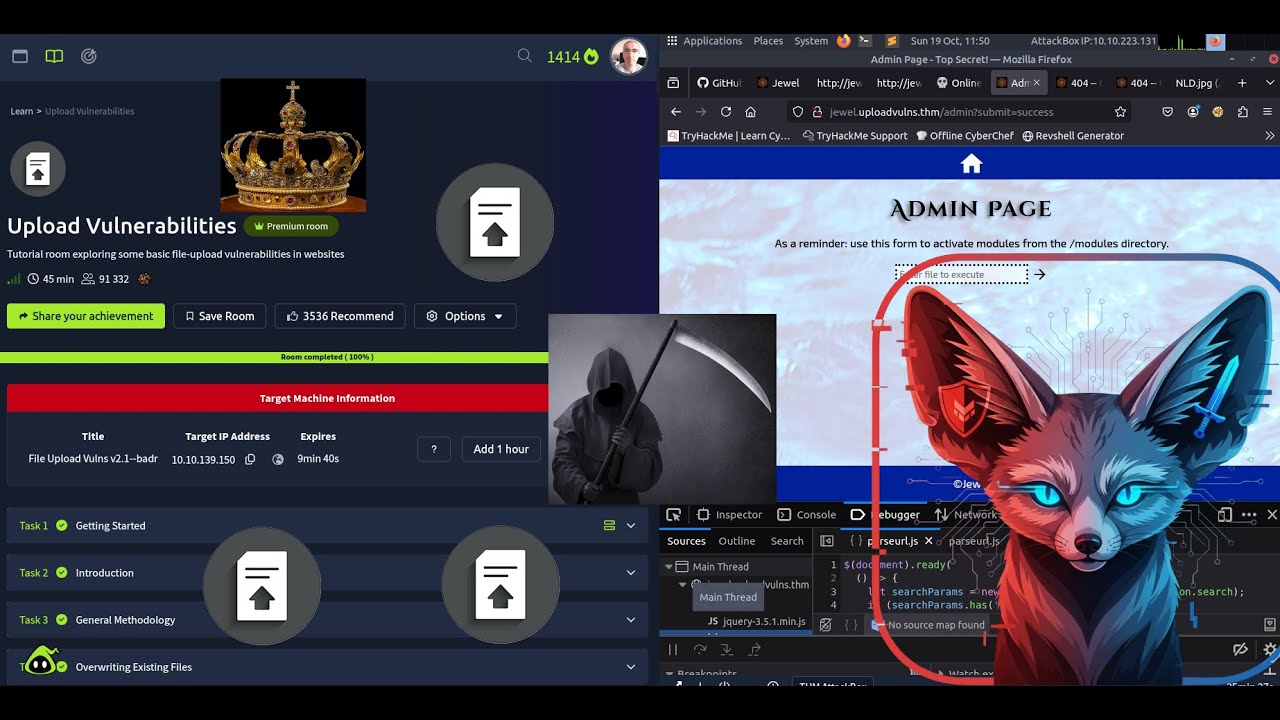 TryHackMe Upload Vulnerabilities - Full Walkthrough 2025