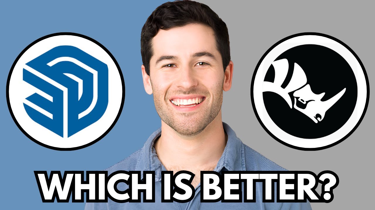 SKETCHUP VS RHINO - BEST 3D DESIGN TOOL? (2026)