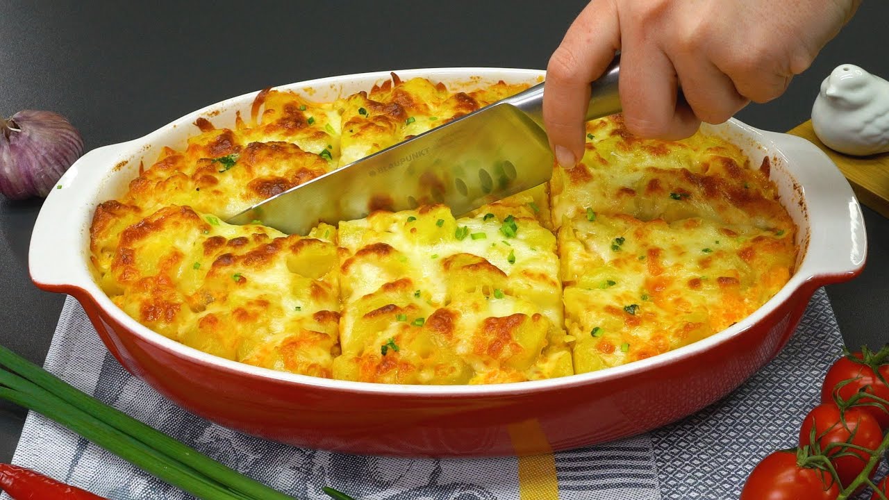 Простой, домашний и сытный рецепт ужина из дешевых ингредиентов!