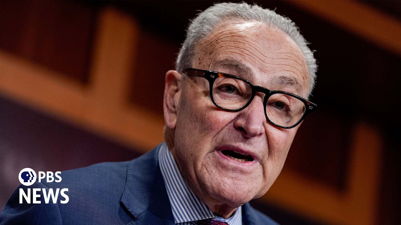 WATCH LIVE: Senate Minority Leader Schumer holds news conference after Supreme Court tariff ruling