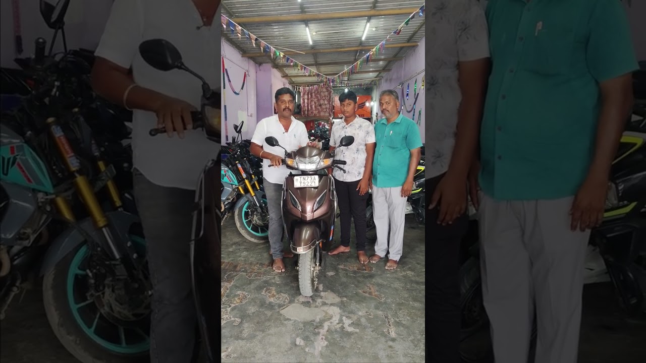 #secondhandbikes 💥💥 help for customer ku yuvaraj bikes timiri 🤝🤝 Activa delivery 