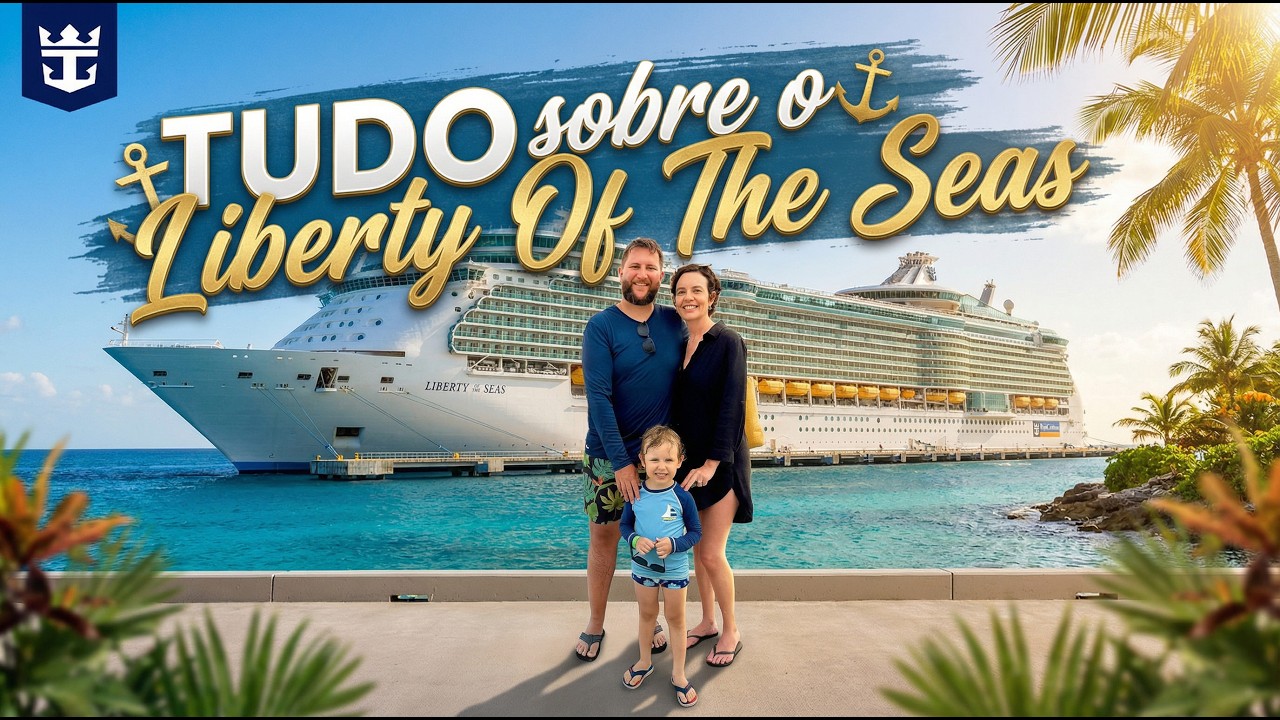 TOUR mais COMPLETO do Cruzeiro da Royal Caribbean - Liberty of the Seas