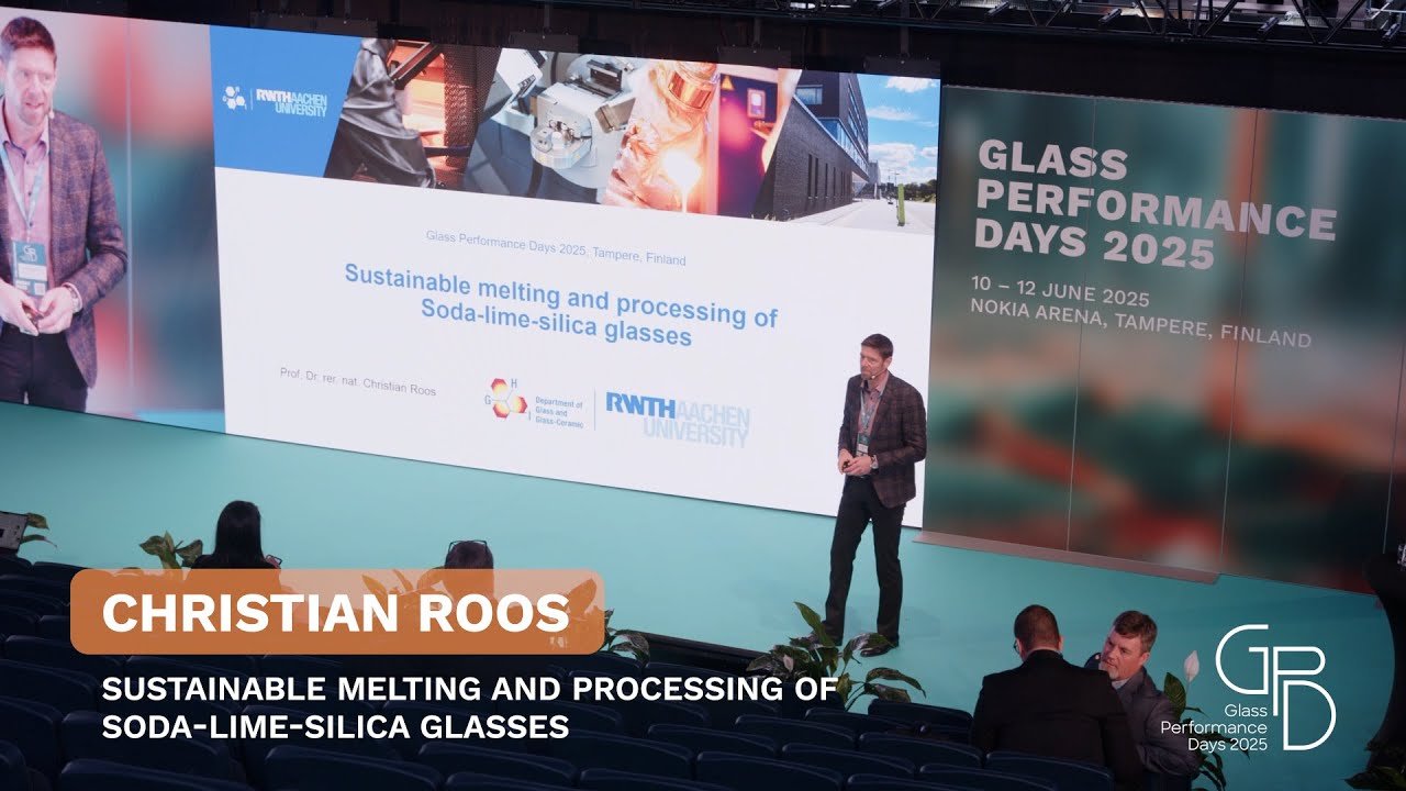 Christian Roos | Sustainable melting and processing of Soda-lime-silica glasses