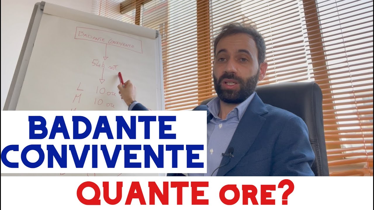 Quante ore deve lavorare una badante convivente? Lo spieghiamo qui