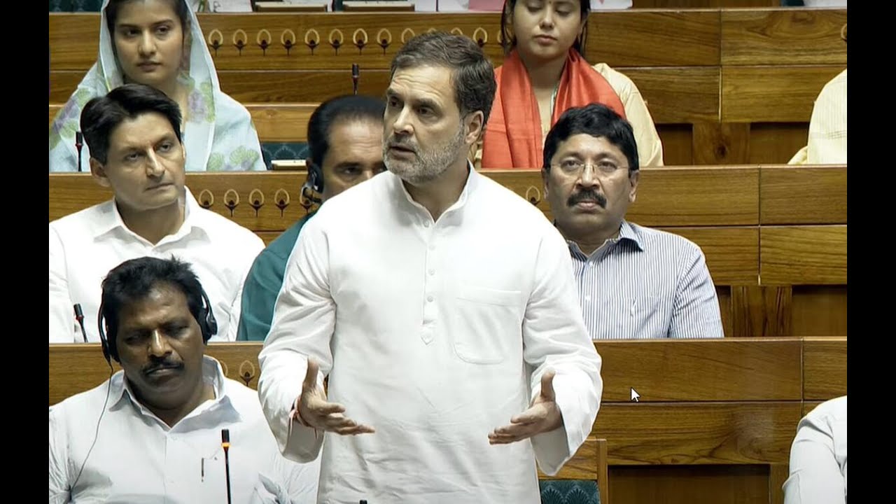 Rahul Gandhi's speech: Important that voice of opposition is allowed in this House