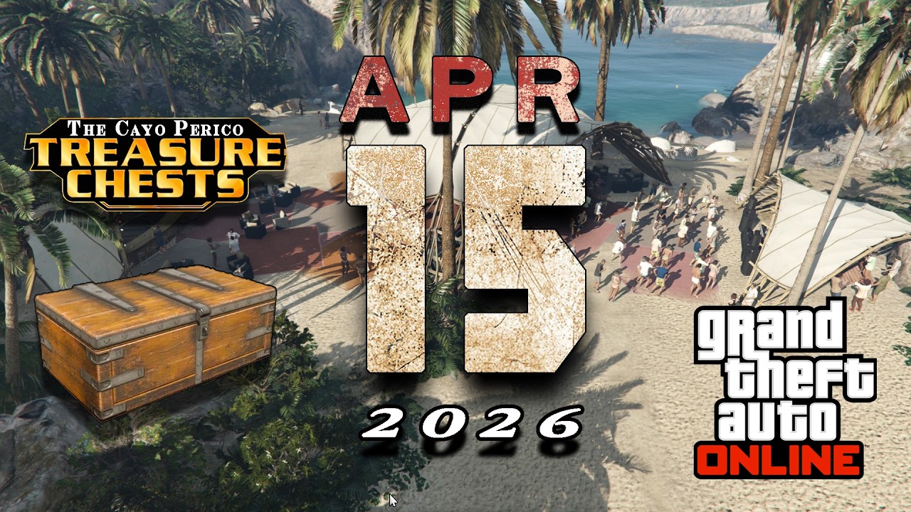 Cayo Treasure Chest Locations [April 15th] GTA Online 2026!!!