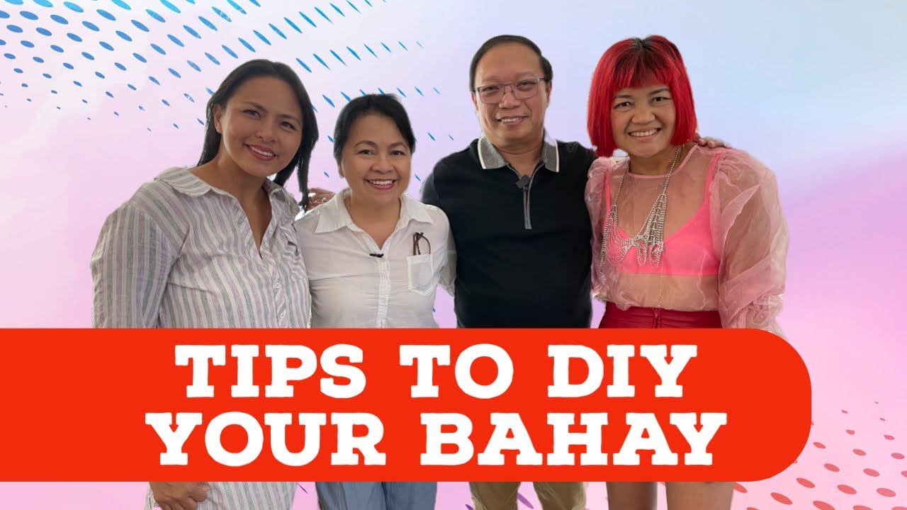 Tips to DIY Your Bahay : Arnold & Mona Fermin