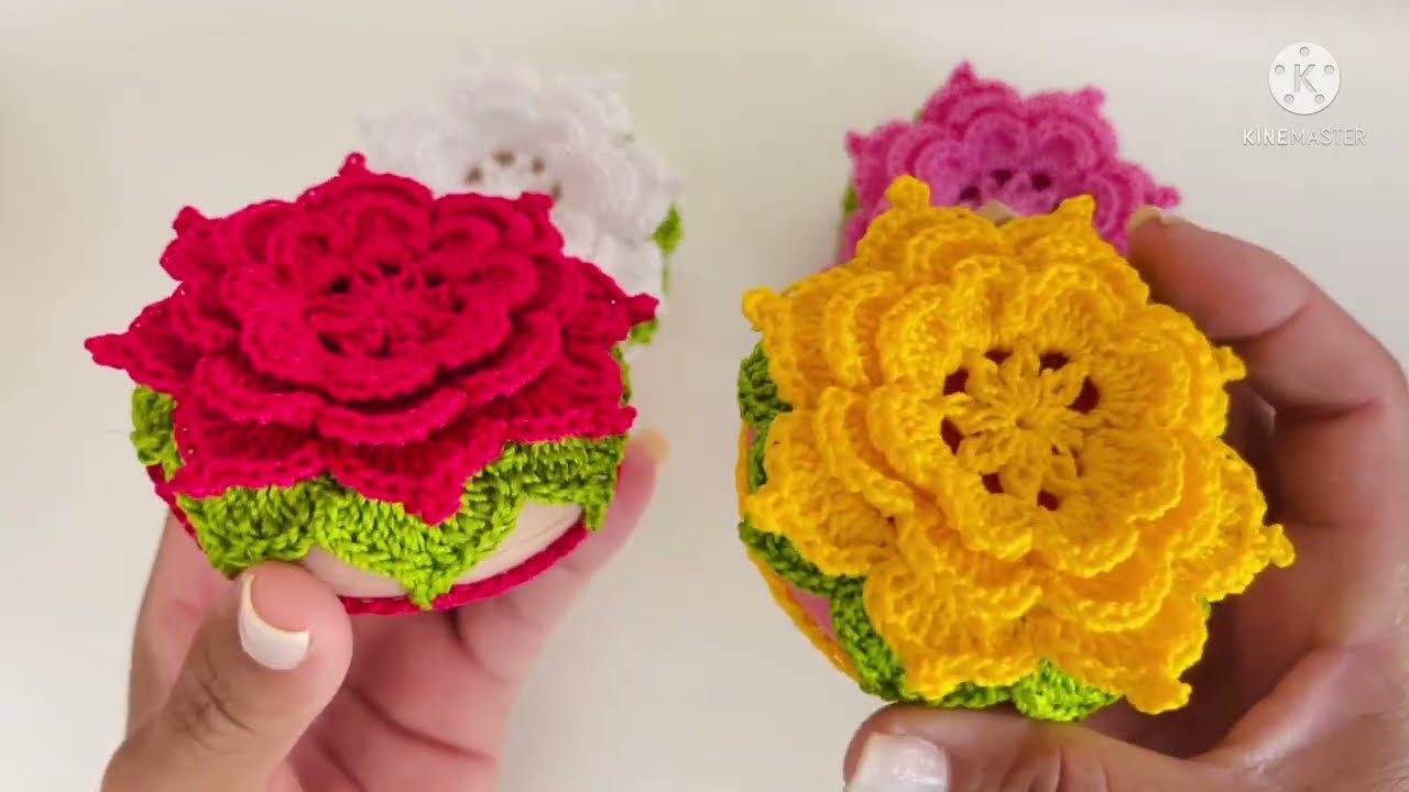 Porta sabonete em croche ou sachê perfumado rápido e fácil