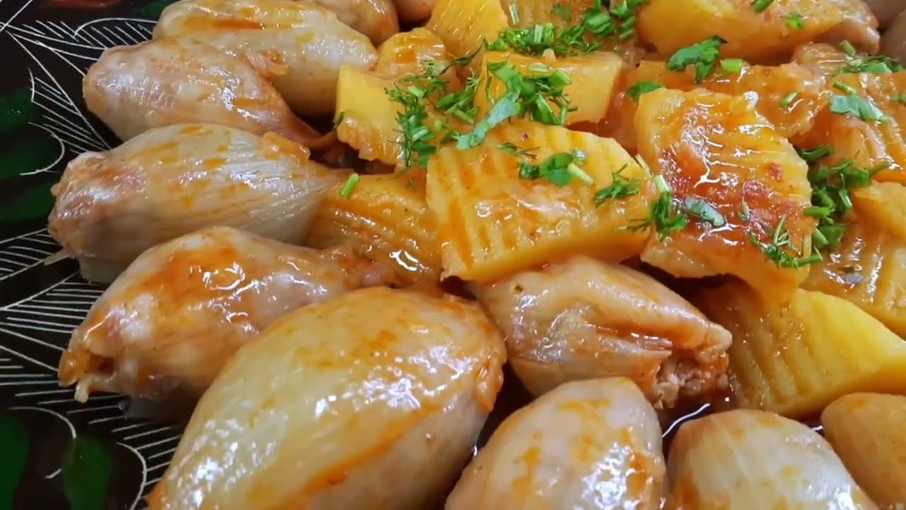 ТУРЕЦКИЙ ПОВАР НАУЧИЛ! ФАРШИРОВАННЫЙ ЛУК ПОКОРЯЕТ СРАЗУ!