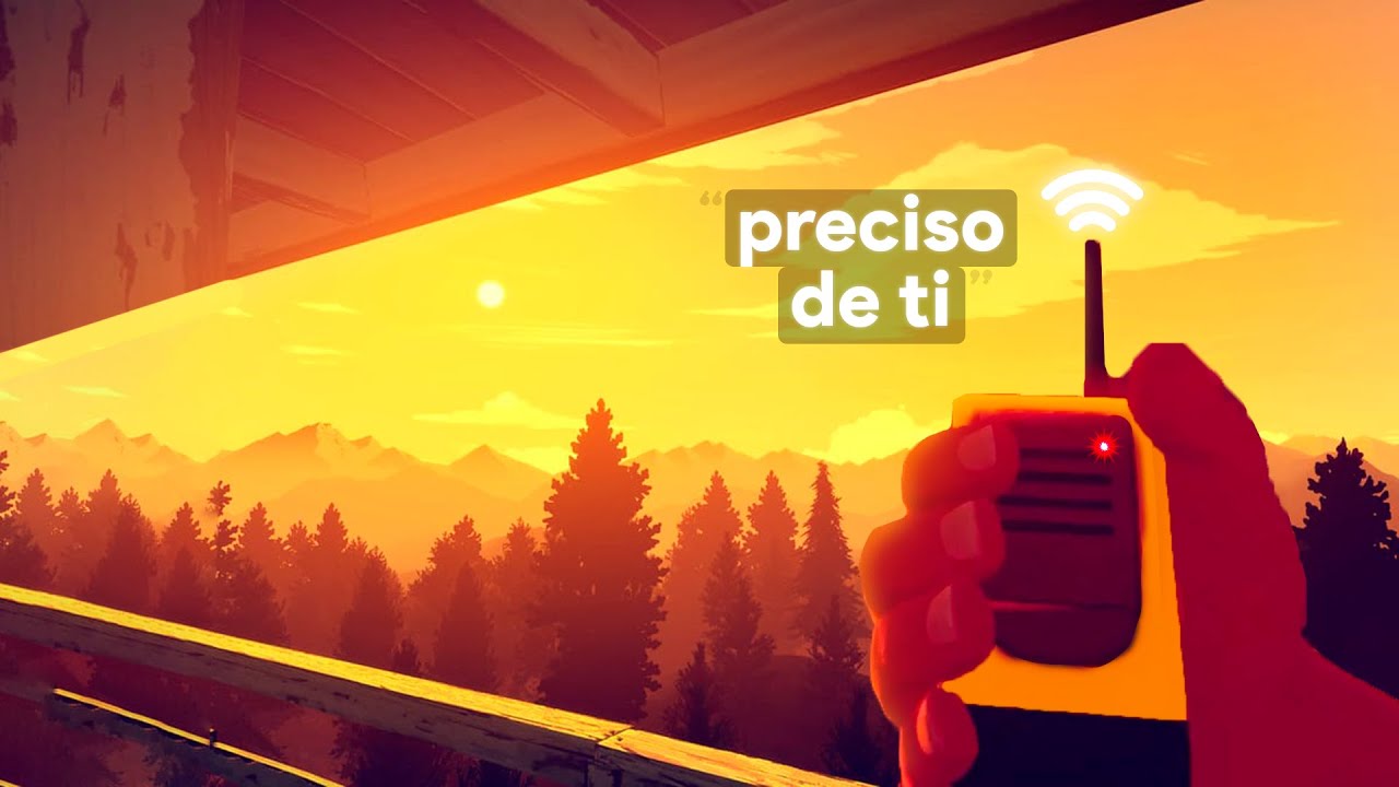 Pensei que estava sozinho na floresta… até alguém responder no rádio | Firewatch