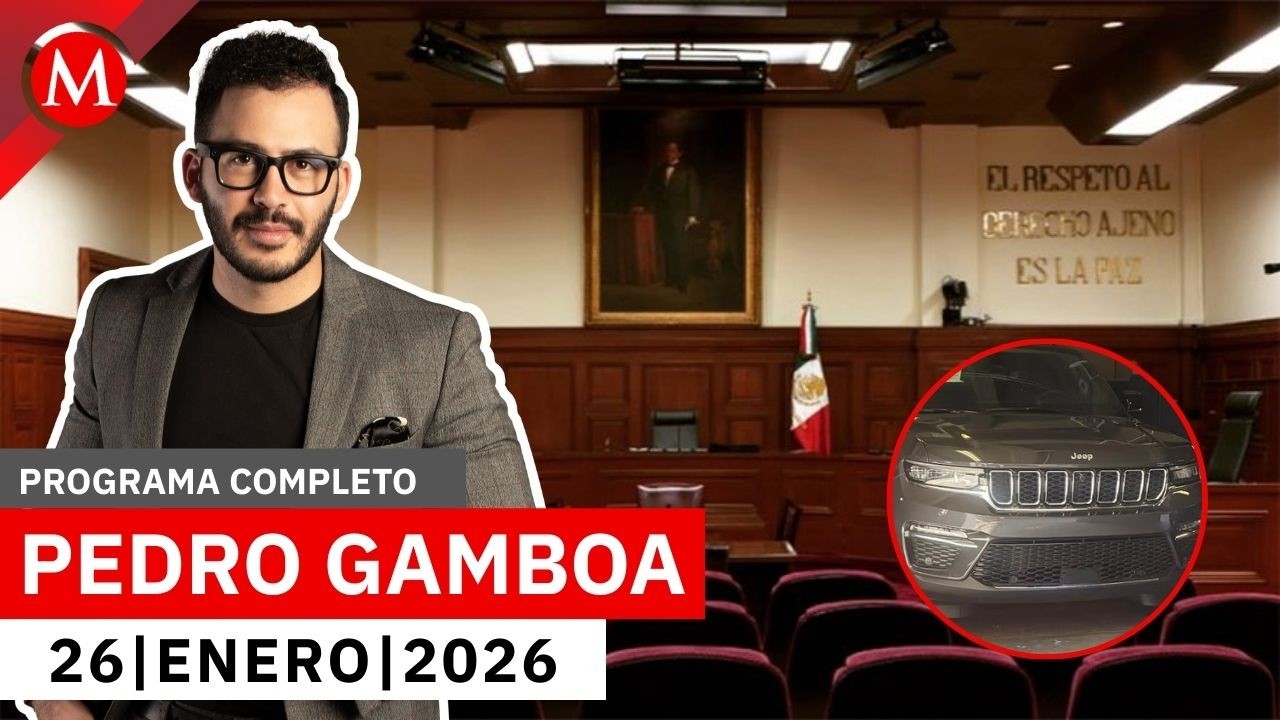 La SCJN anuncia que no usar&aacute;n las camionetas de lujo | Pedro Gamboa, 26 de enero de 2026