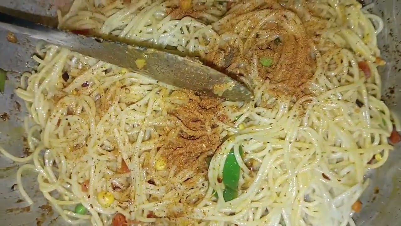 Spaghetti rice recipe 