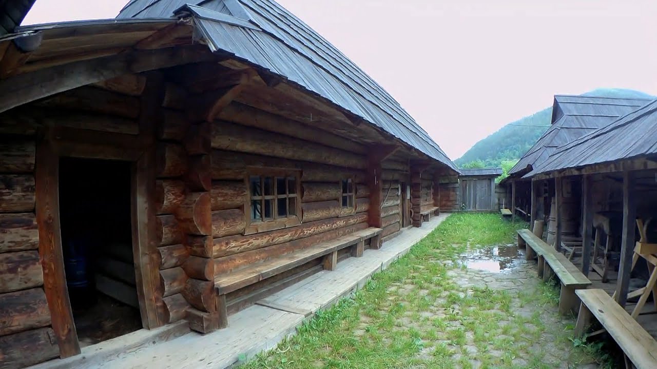 Двухсотлетняя хата-гражда или как жили карпатские гуцулы. Лучшее из 