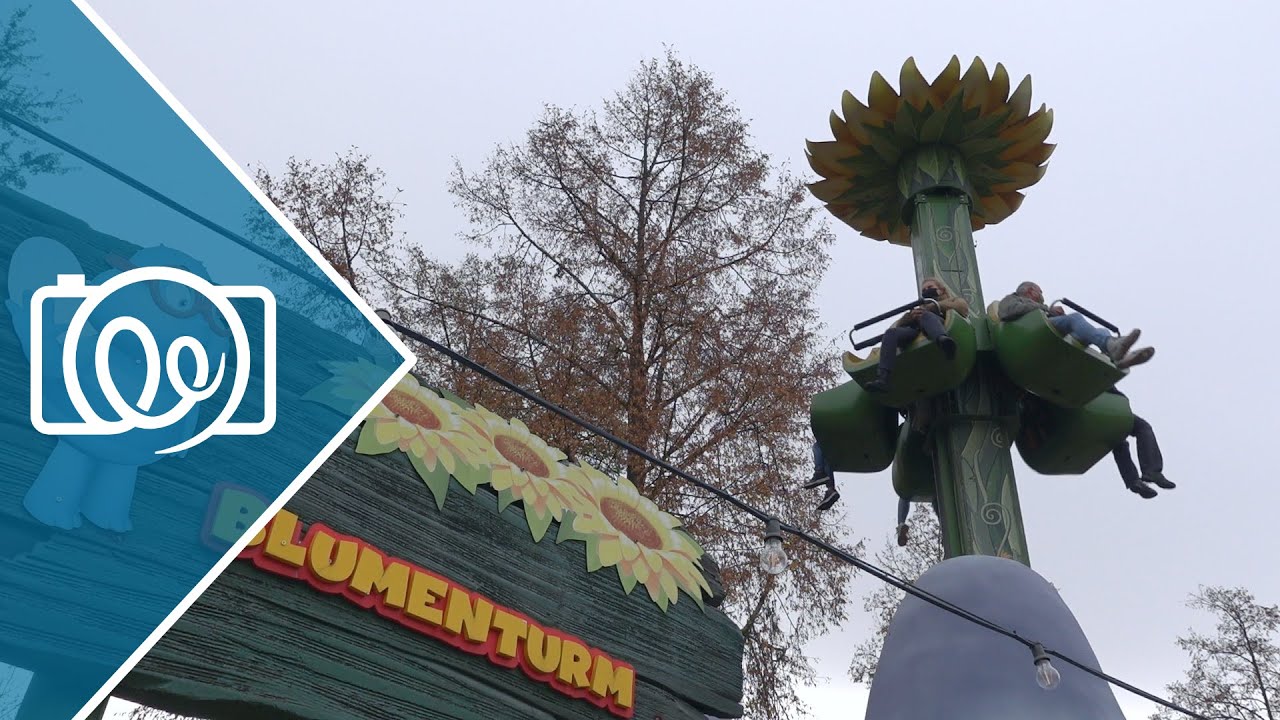 Blumenturm (Family Tower) @ Holiday Park 2020 - Full HD Onride / POV Video