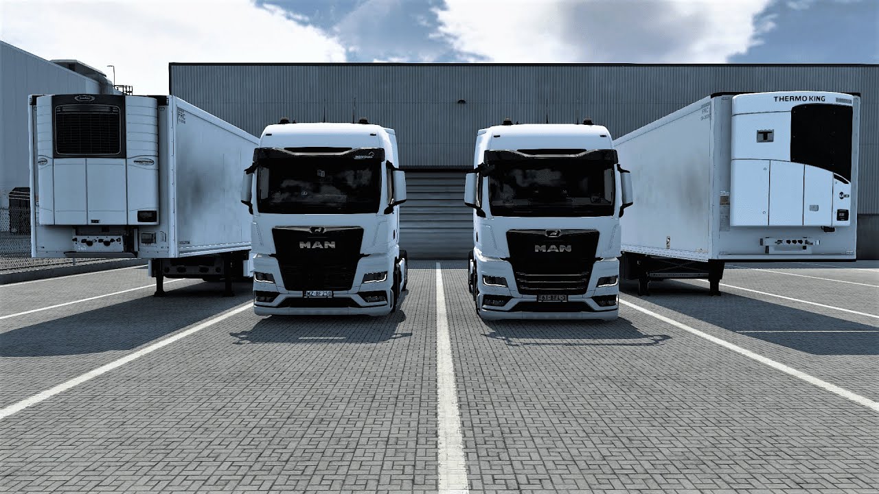 ETS2 1.47 ProMods 2.65 Convoy Multiplayer MAN TGX (TG3) 18.510 (Rotterdam 🇳🇱-Zwolle 🇳🇱)