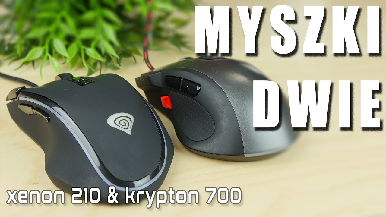 Genesis Xenon 210 i Krypton 700  - test gryzoni dwóch - opinia,  recenzja - VBT