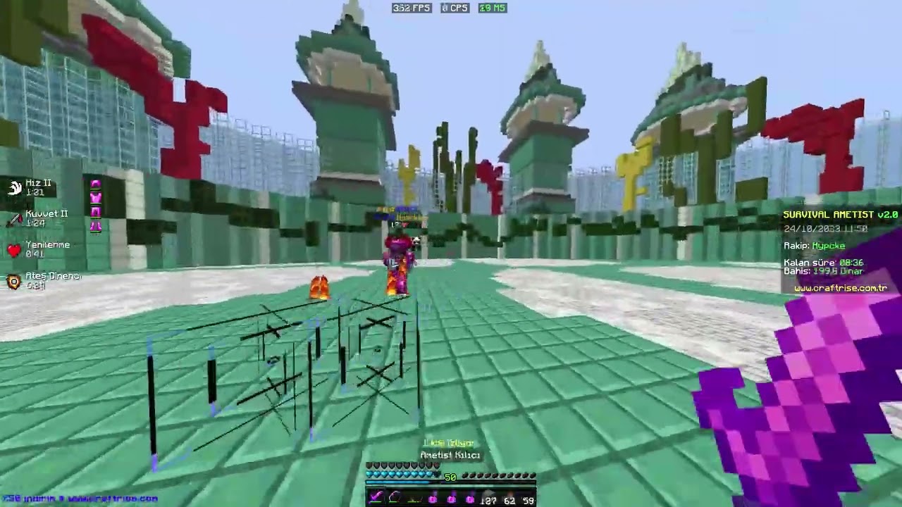 Craftrise Survival Ametist Karışık PvP #3