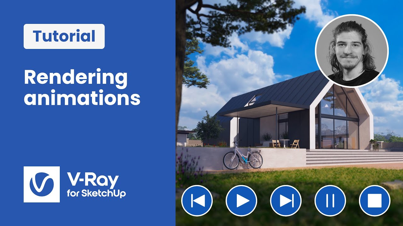 Учебник по V-Ray для SketchUp — Создание и экспорт анимации