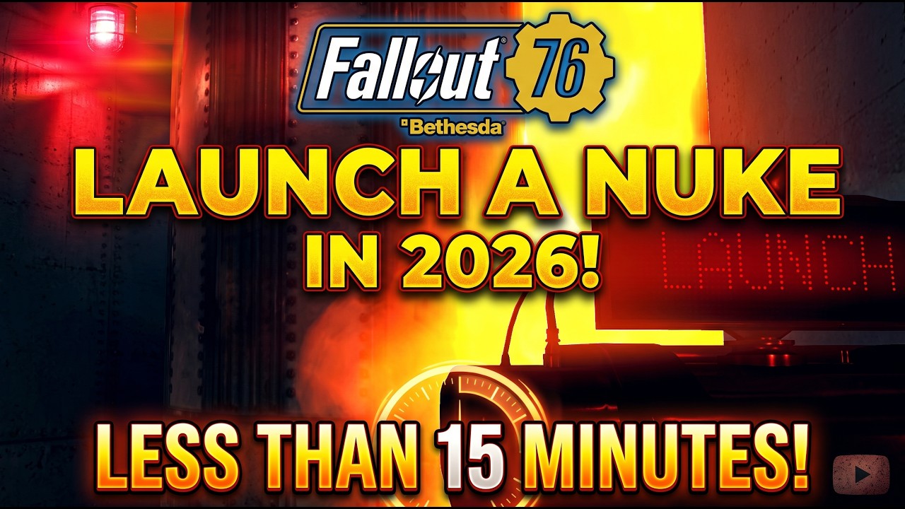 Fallout 76 Launch a Nuke in 2026. Less than 15 minutes!