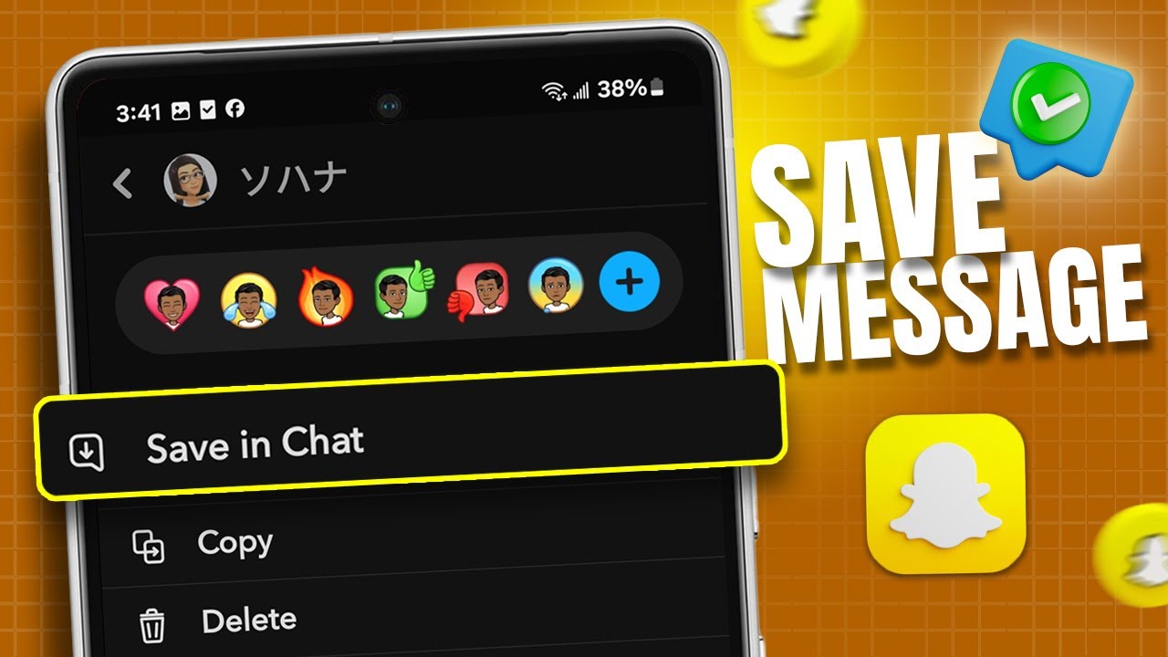 How to Save Messages on Snapchat on Android | Save Chats on Snapchat