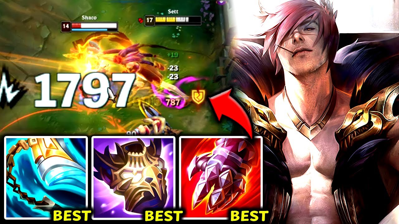 SETT TOP IS A 1V5 BEAST I 100% RECOMMEND IN SEASON 16! 👌 2026 SETT TOP GAMEPLAY! (S16 Sett Guide)