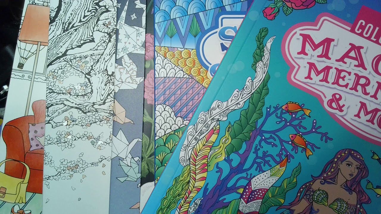 Coloring Book Haul from Ollies