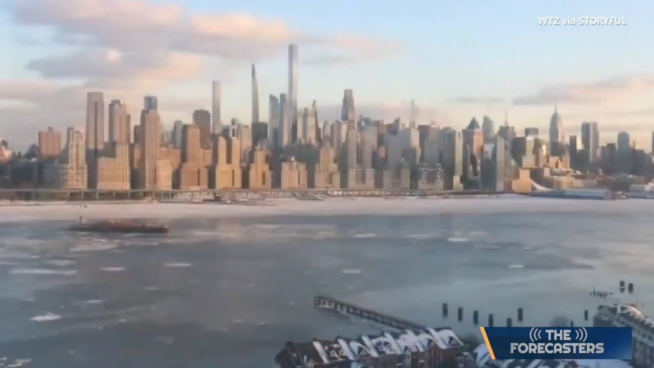 Niagara Falls freezes, NYC's Hudson River reverses course | The Forecasters