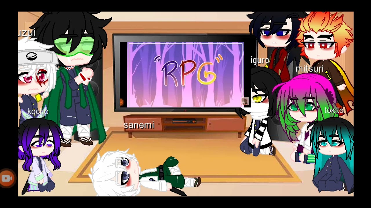 los pilares reaccionan a los Creepypasta/ parte 2/gacha club y gacha cute
