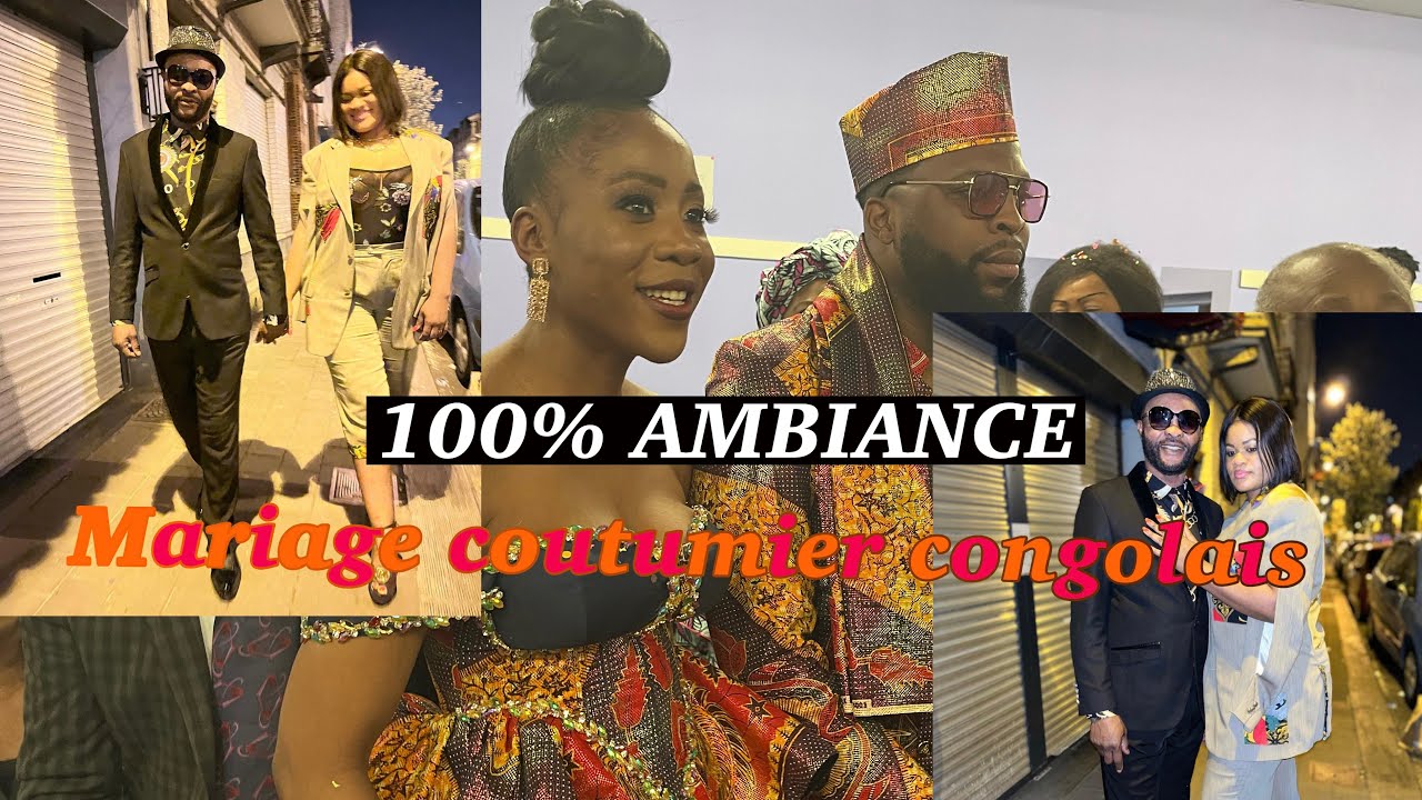 VLOG :MARIAGE COUTUMIER CONGOLAIS À BRUXELLES