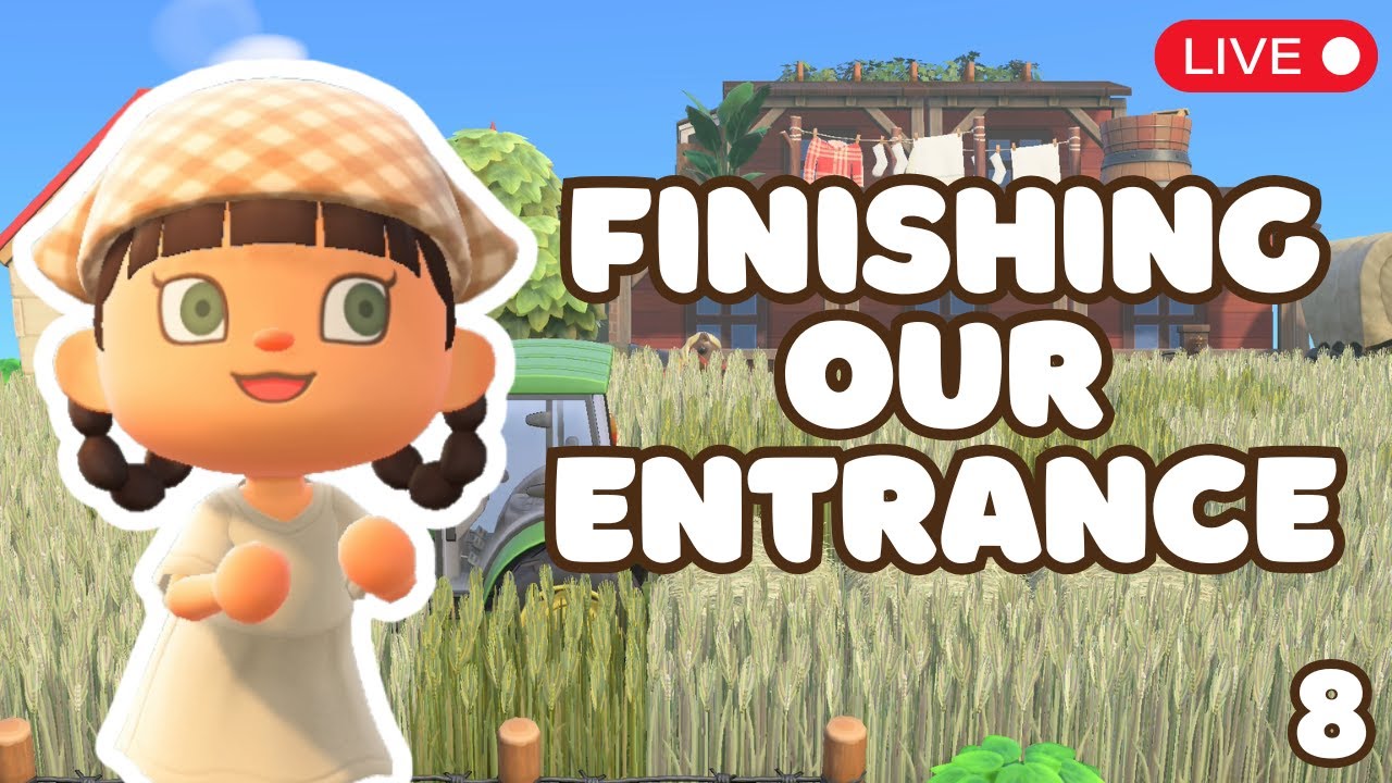 MILKWEED | Let's Finish Our Entrance! ACNH 3.0