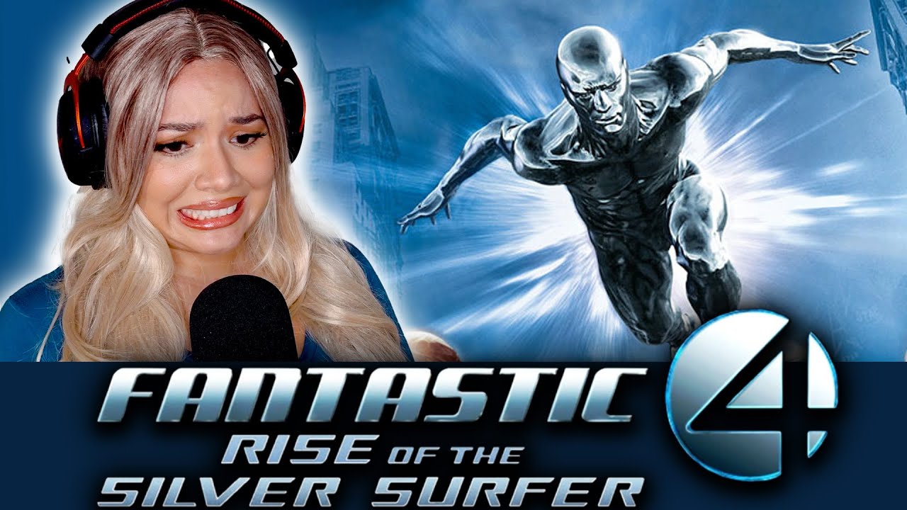 ACTRESS REACTS to FANTASTIC FOUR: RISE OF THE SILVER SURFER (2007) *MOVIE REACTION*