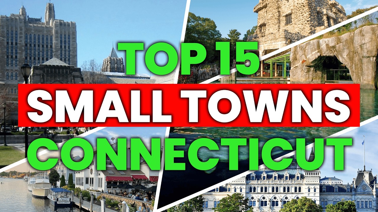 15 лучших небольших городов в Коннектикуте